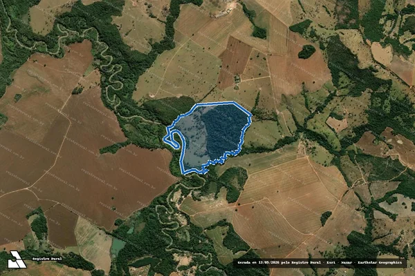 Imagem de satélite de FAZENDA BOA ESPERANÇA I - 001 em Silvânia - GO
