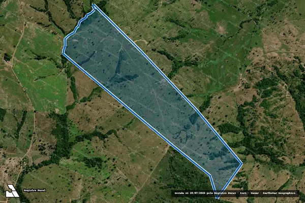 Imagem de satélite de FAZENDA SÃO FRANCISCO - Parte 1 em Piçarra - PA