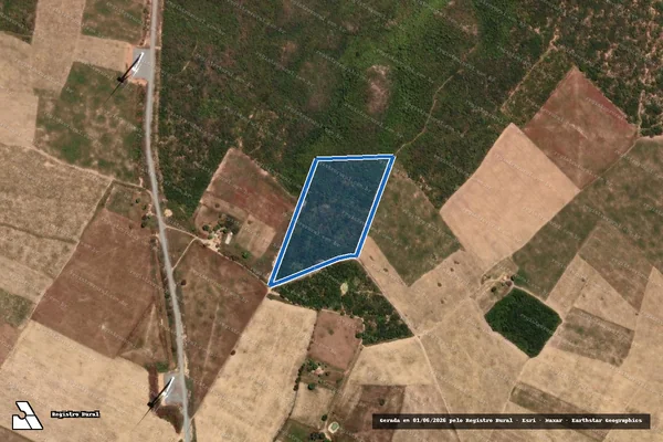 Imagem de satélite de Fazenda José de Alencar Sobrinho - PARTE 1 em Caldeirão Grande do Piauí - PI