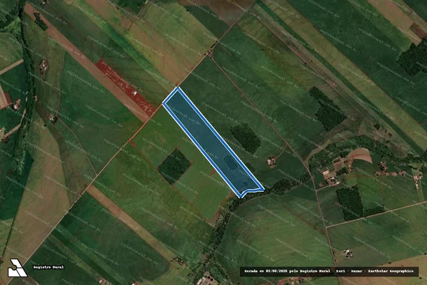 Imagem de satélite de GLEBA MARINGA ? LOTE 16 - Parte 1 em Maringá - PR