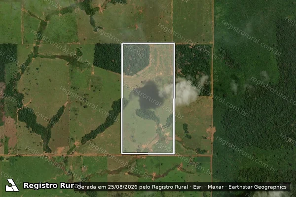 Imagem de satélite de LOTE 26 - GLEBA BURAREIRO / LOTE 26 - GLEBA BURAREIRO