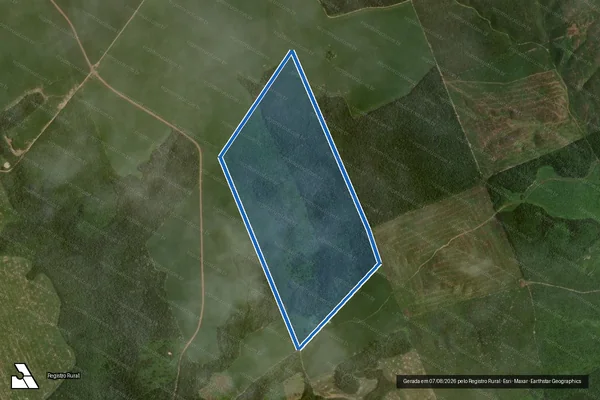 Imagem de satélite de FAZENDA SANTO ANTONIO - Parte 1 em Governador Eugênio Barros - MA
