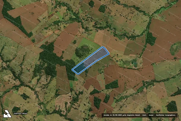 Imagem de satélite de Fazenda Santa Terezinha  - Parte 5 em Anicuns - GO