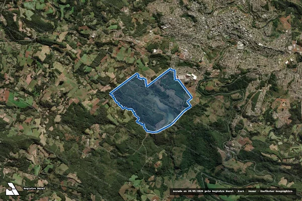 Imagem de satélite de Fazenda Bom Sucesso / Parte 1 em Caçador - SC