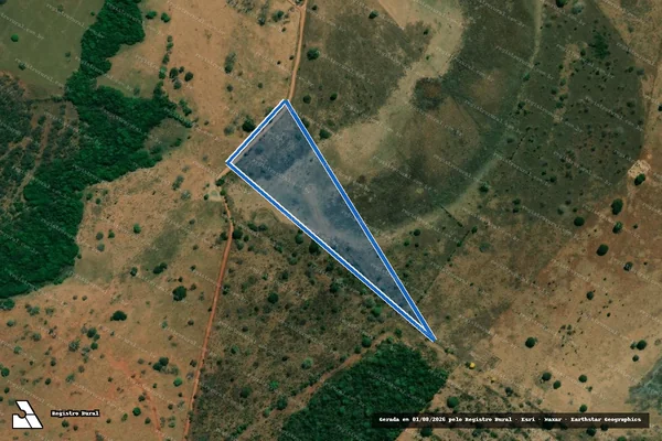 Imagem de satélite de FAZENDA MORRO - Parte 2 em Itajá - GO