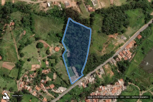 Imagem de satélite de SEM DENOMINAÇÃO - Parte 1 em Vargem - SP