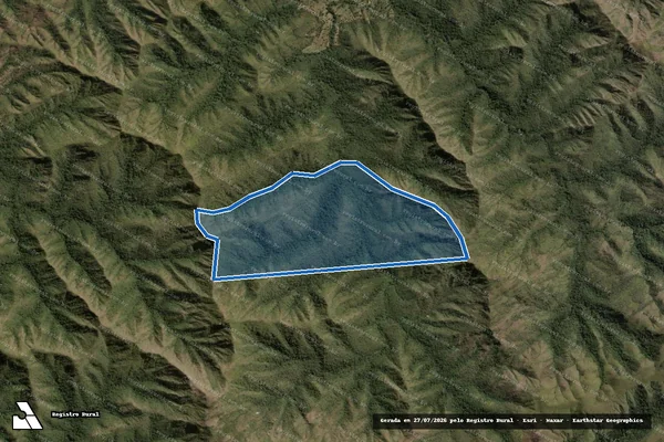 Imagem de satélite de FAZENDA SÃO BERNARDO LOCAL DEN. FAZENDA RAIZAMA - Parte 1 em Niquelândia - GO