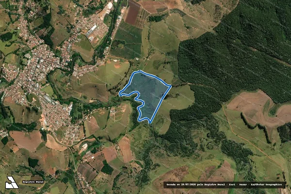Imagem de satélite de Fazenda Tup-Guar - Gleba 01 - GLEBA 05 em Conceição dos Ouros - MG