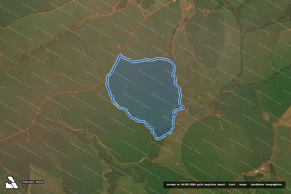 Imagem de satélite de Agropecuária Foletto em Condor - RS