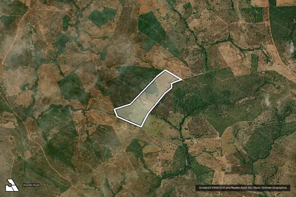 Imagem de satélite de FAZENDA ALEGRE - 001 em Santa Terezinha de Goiás - GO