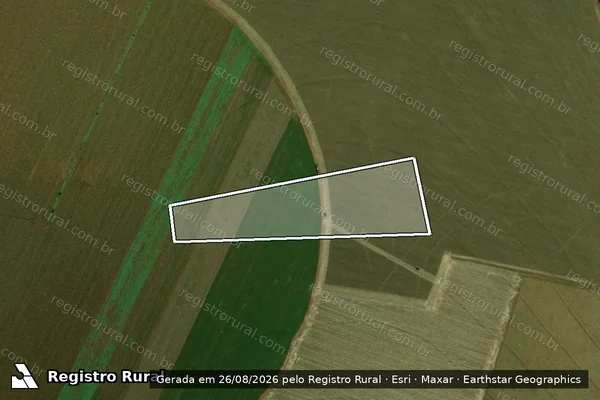 Imagem de satélite de P. A. Itamarati II (Gleba B) - Lote Societário 239 em Ponta Porã - MS