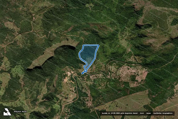 Imagem de satélite de Fazenda Cabeceira Verde - Parte 1 em Dom Aquino - MT