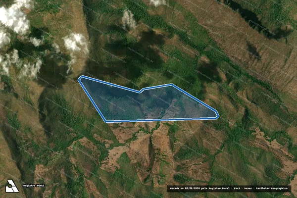 Imagem de satélite de FAZENDA IPIRANGA - FAZENDA IPIRANGA em Palmeirópolis - TO
