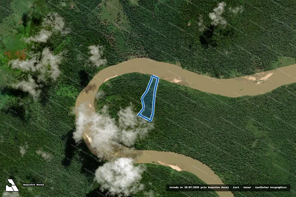 Imagem de satélite de FAZENDA LINDA FLOR - FAZENDA LINDA FLOR em Belmonte - BA