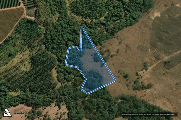 Imagem de satélite de Fazenda Morro Branco - PARTE 1 em Rio Paranaíba - MG