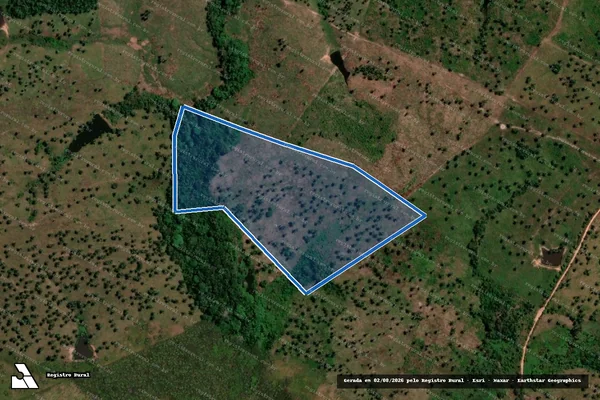 Imagem de satélite de Fazenda São Francisco  - PARCELA 04 em São João do Carú - MA