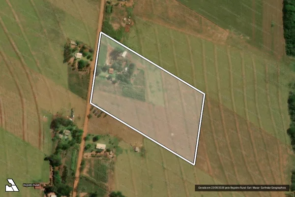 Imagem de satélite de P. A. Itamarati II (Gleba B) - Lote 217 em Ponta Porã - MS