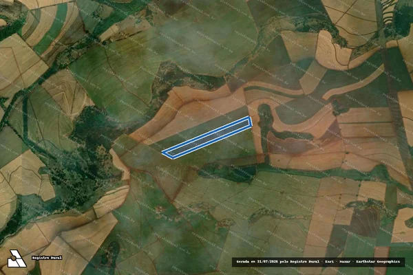 Imagem de satélite de Fazenda Boa Esperança - Parte 1 em Cravinhos - SP