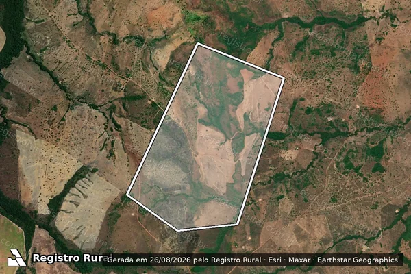 Imagem de satélite de FAZENDA MORRO GRANDE em Goianorte - TO