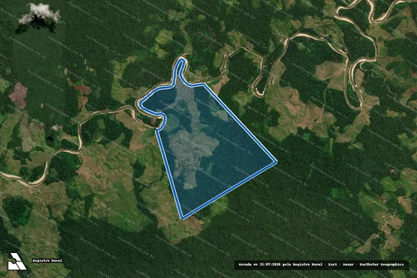Imagem de satélite de Fazenda Extrema - Parcela 1 em Feijó - AC