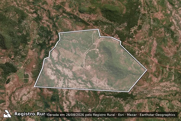 Imagem de satélite de FAZENDA LAGOA E MORRO DA LAGOA em União - PI