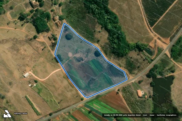 Imagem de satélite de Fazenda Contenda de Baixo - Gleba 1C em Mococa - SP