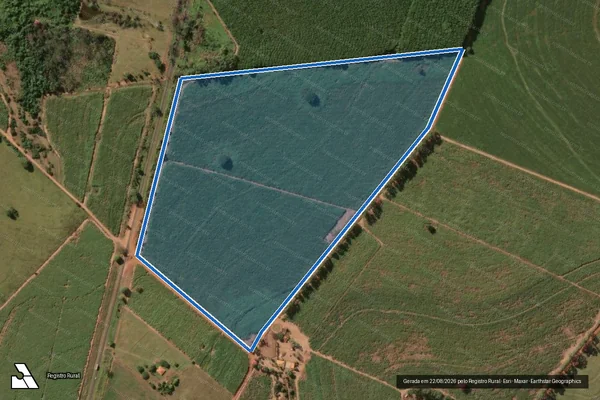 Imagem de satélite de Fazenda Água Limpa da Ponte Nova - Parte 1 em Macaubal - SP