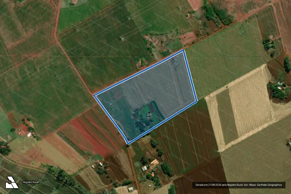 Imagem de satélite de PROJETO DE ASSENTAMENTO COMPANHEIRO ANTÔNIO TAVARES em São Miguel do Iguaçu - PR