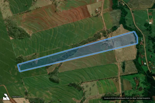 Imagem de satélite de Lote Rural 11-A-1 Gleba 4 Colônia Rio Quarto - Parte 6 em Vera Cruz do Oeste - PR