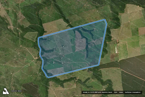 Imagem de satélite de FAZENDA SANTA IZABEL - Parte 1 em Itinga do Maranhão - MA