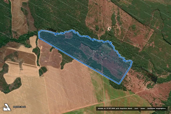 Imagem de satélite de FAZENDA BOA ESPERANÇA - GLEBA B em Aliança do Tocantins - TO