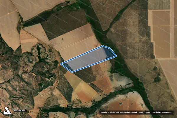 Imagem de satélite de LOTE 62 DO P.A. BÁLSAMO - PARTE I em Unaí - MG