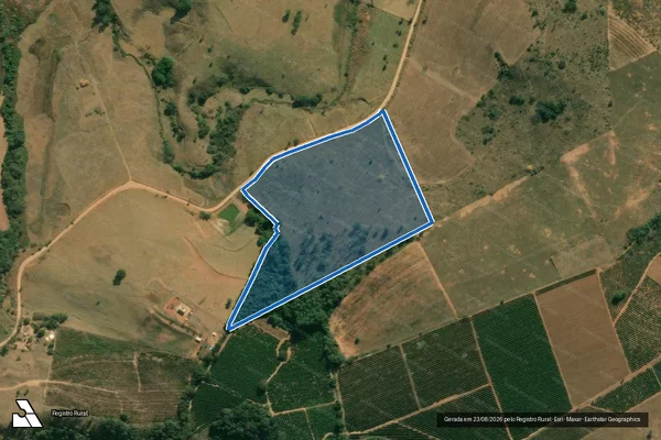 Imagem de satélite de Fazenda Pauliceia Glebas 1A e 2A - GLEBA 1A em São João da Boa Vista - SP