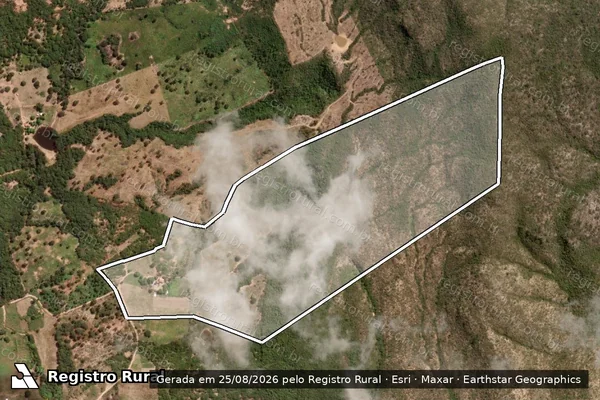 Imagem de satélite de FAZENDA BOA VISTA - Parcela 1 em Janaúba - MG