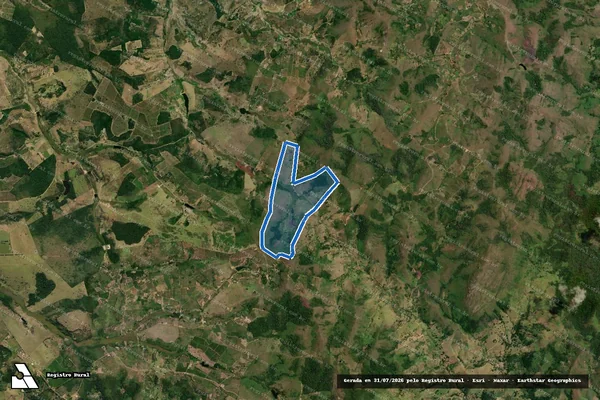 Imagem de satélite de FAZENDA RENASCER - 001 em Poções - BA