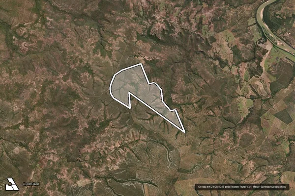 Imagem de satélite de FAZENDA TAMBORIL - Parte 1 em Buritizeiro - MG