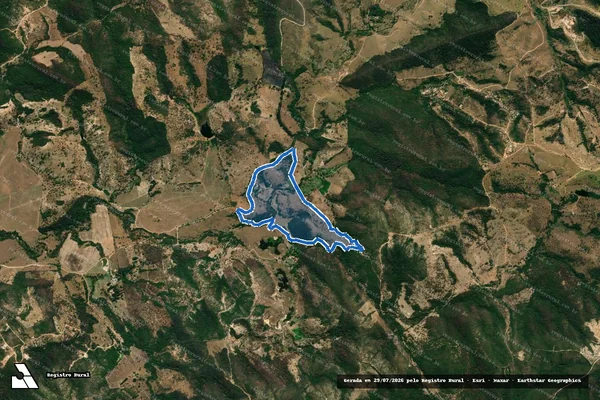 Imagem de satélite de FAZENDA PANORAMA - Parcela 1 em Esmeraldas - MG