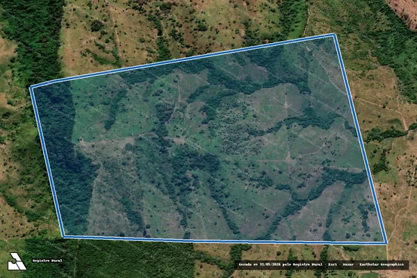 Imagem de satélite de Fazenda Alto Bonito - 001 em Araguaína - TO