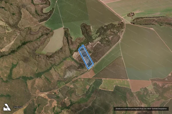 Imagem de satélite de FAZENDA SANTO ANTONIO DO XAVIER OU SANTO ANTONIO DO BONITO - GLEBA 04 em Formosa - GO
