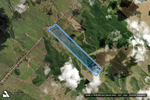 Imagem de satélite de FAZENDA BELFAST - 001 em Rondon do Pará - PA