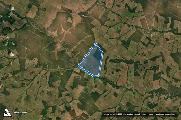 Imagem de satélite de Fazenda Carolina - Parcela 1 em Três Lagoas - MS