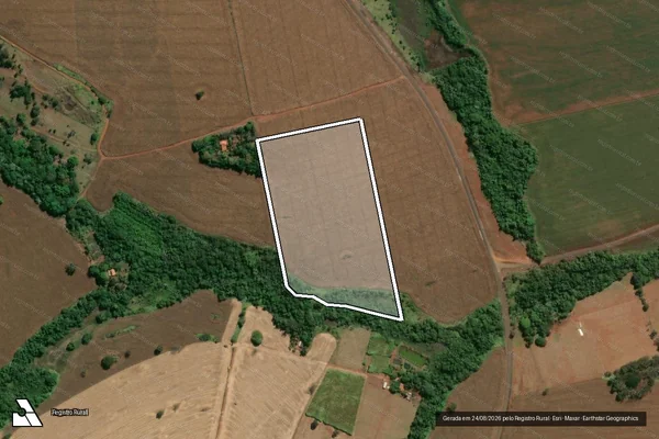 Imagem de satélite de FAZENDA MUTUM - Parte 3 em Rio Verde - GO