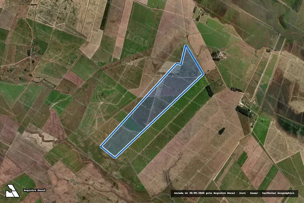 Imagem de satélite de Granja Sobradinho - Parcela 1 em Arroio Grande - RS