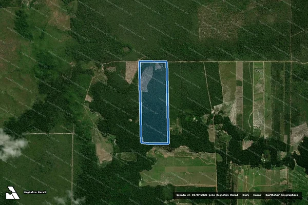 Imagem de satélite de LOTE 22 e 23 GLEBA LOTE 53 SETOR 12 GLEBA CORUMBIARA / LOTE 22 E 23 Setor 12 Gleba Corumbiara