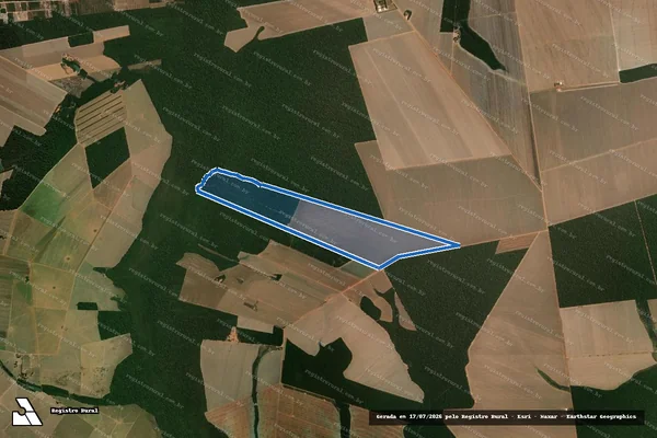 Imagem de satélite de FAZENDA ESTÂNCIA DA AMIZADE em Sinop - MT