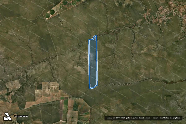 Imagem de satélite de Fazenda Nely - Parte 5 em Jaborandi - BA