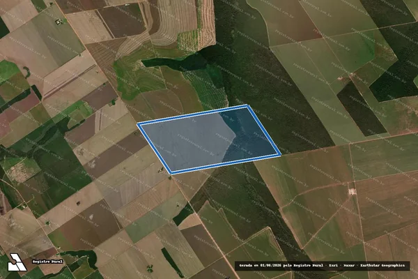 Imagem de satélite de FAZENDA MONTE VERDE III - PARTE 02 em Nova Ubiratã - MT