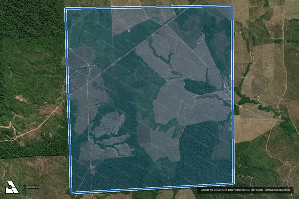 Imagem de satélite de FAZENDA RIO SURUBIJU - Parte 1 em Paragominas - PA