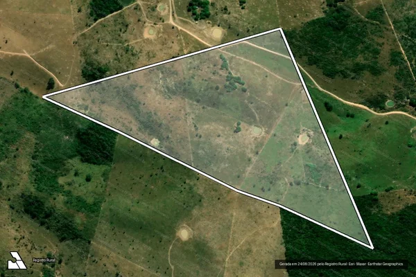 Imagem de satélite de FAZENDA FLORESTA / LOTE 249