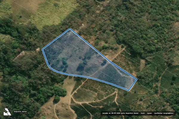 Imagem de satélite de Sítio Boa Vista da Bocaina - GLEBA B em Caconde - SP